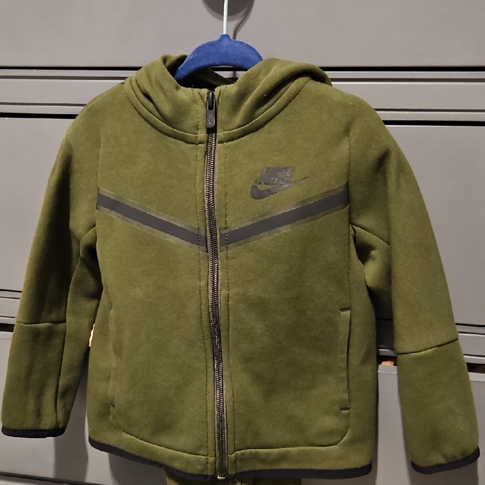 Nike Green Full-Zip Hoodie